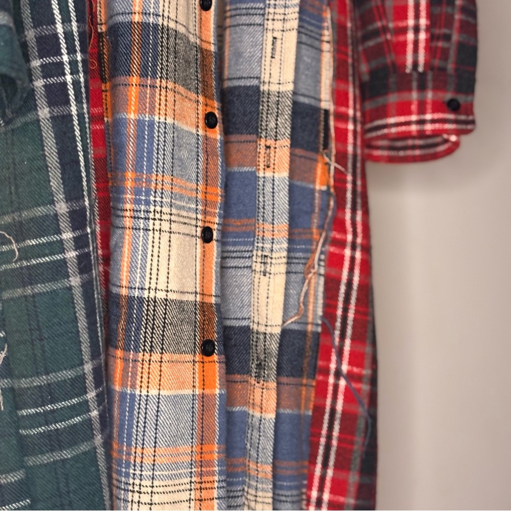 Patchwork Xlong Flannel/Shaket - image 3